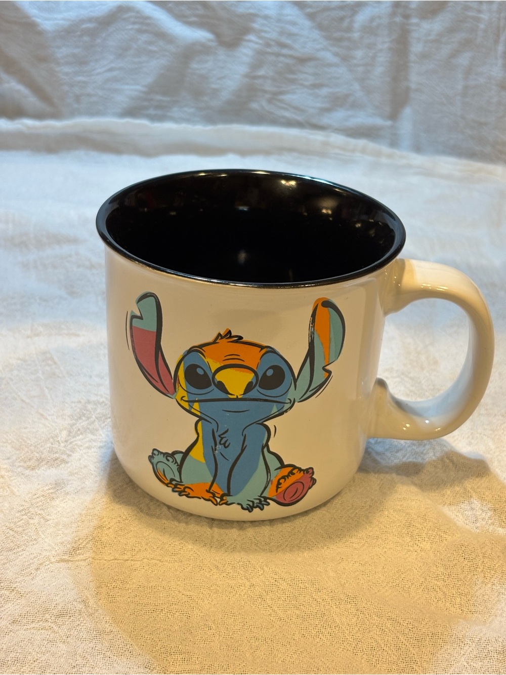 Disney Ohana Multi Colored  Stitch Mug
